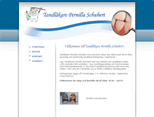 Tablet Screenshot of pernillaschubert.com